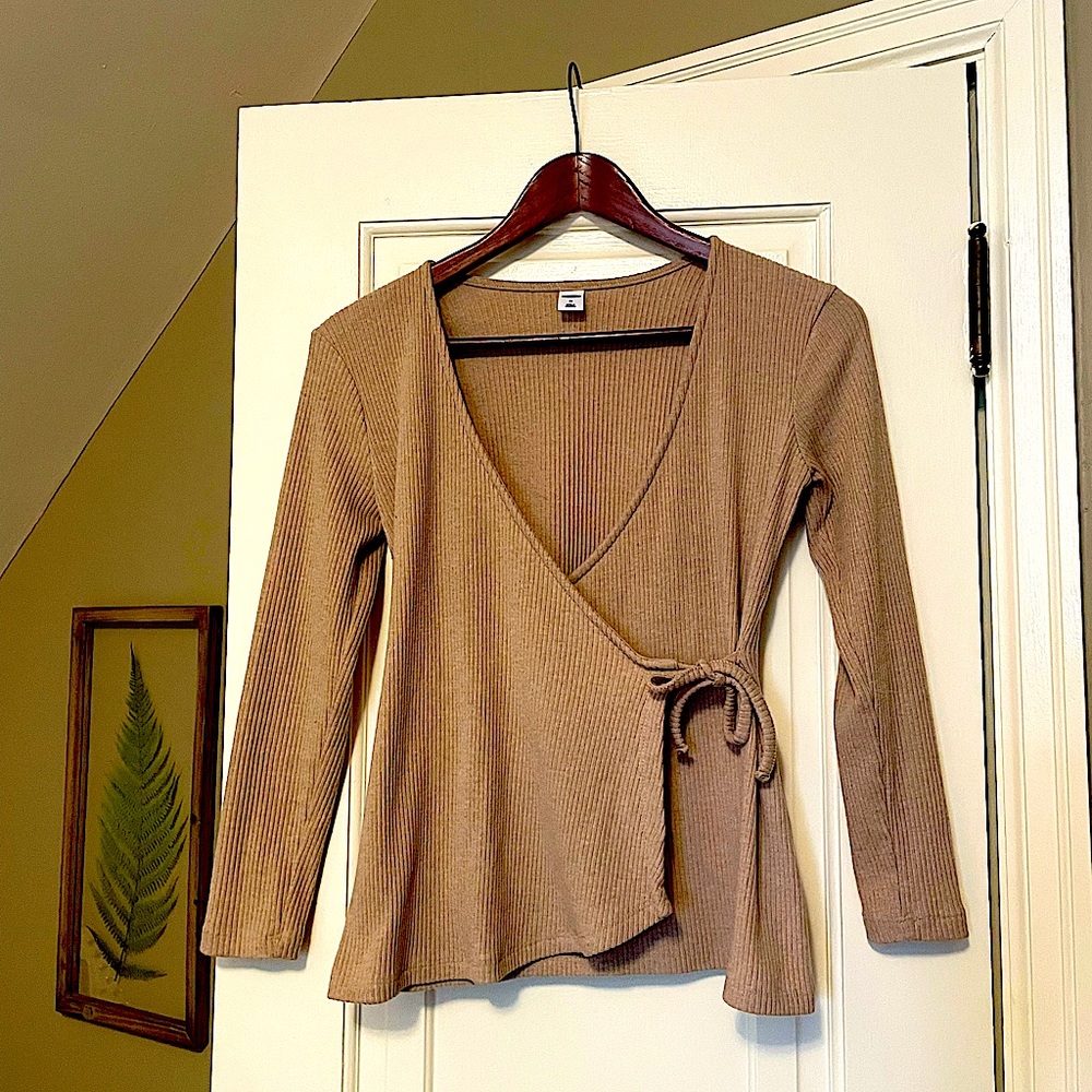Old Navy wrap sweater